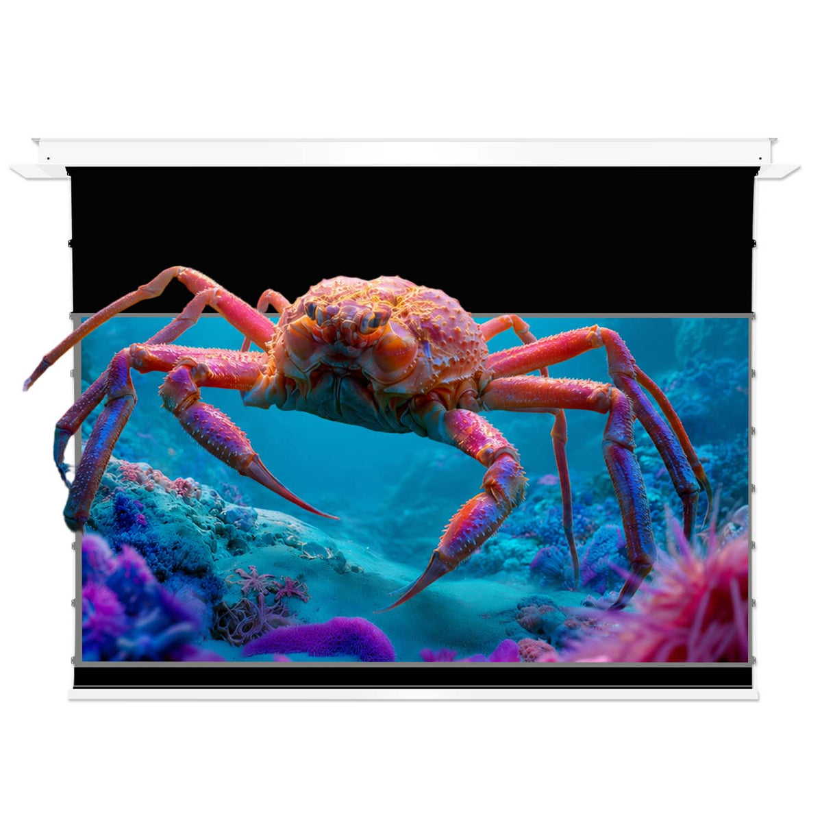 VIVIDSTORM PHANTOM Recessed In-Ceiling Silux Pro Motorized Fresnel UST ALR Projector Screen Pre-order