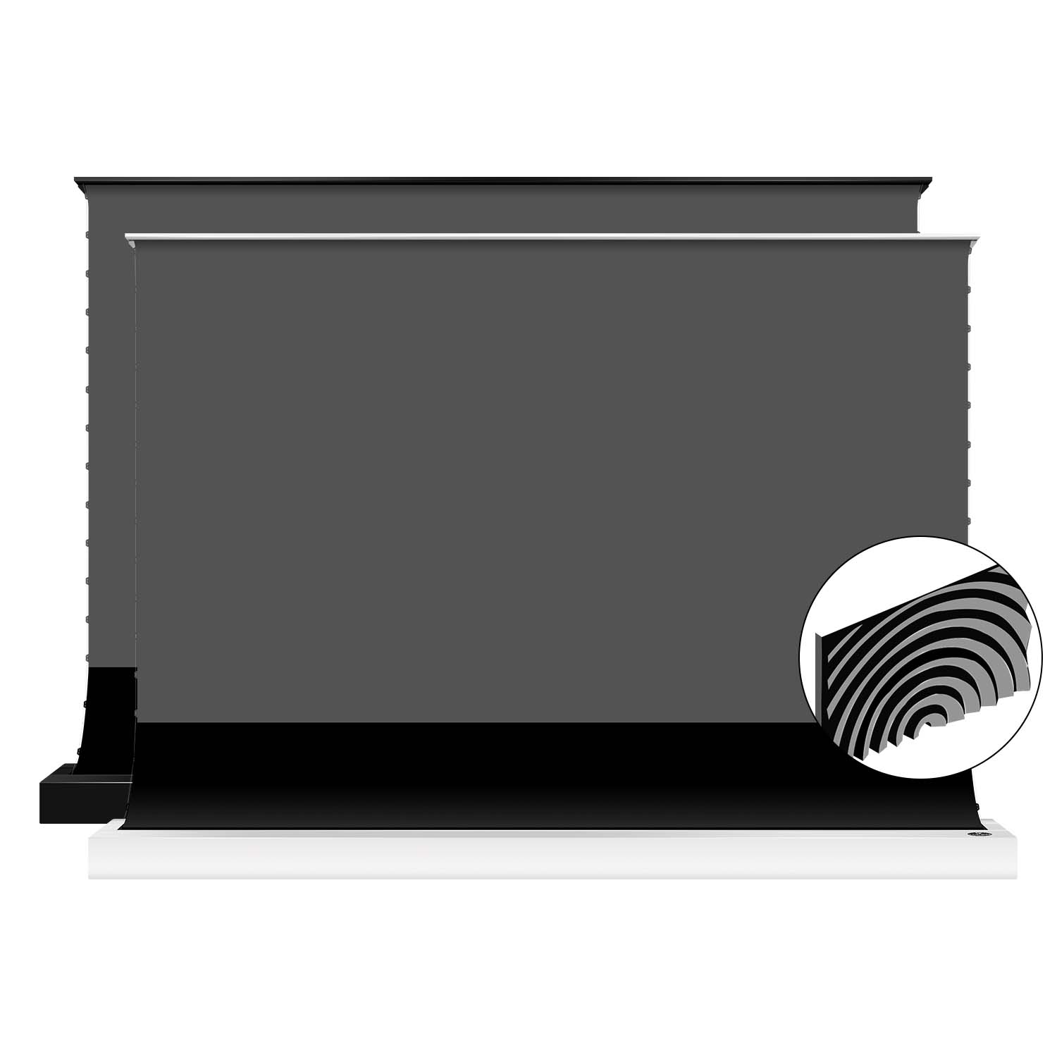 VIVIDSTORM Silux Pro Motorized Floor Rising Fresnel UST ALR Projector Screen Pre-order