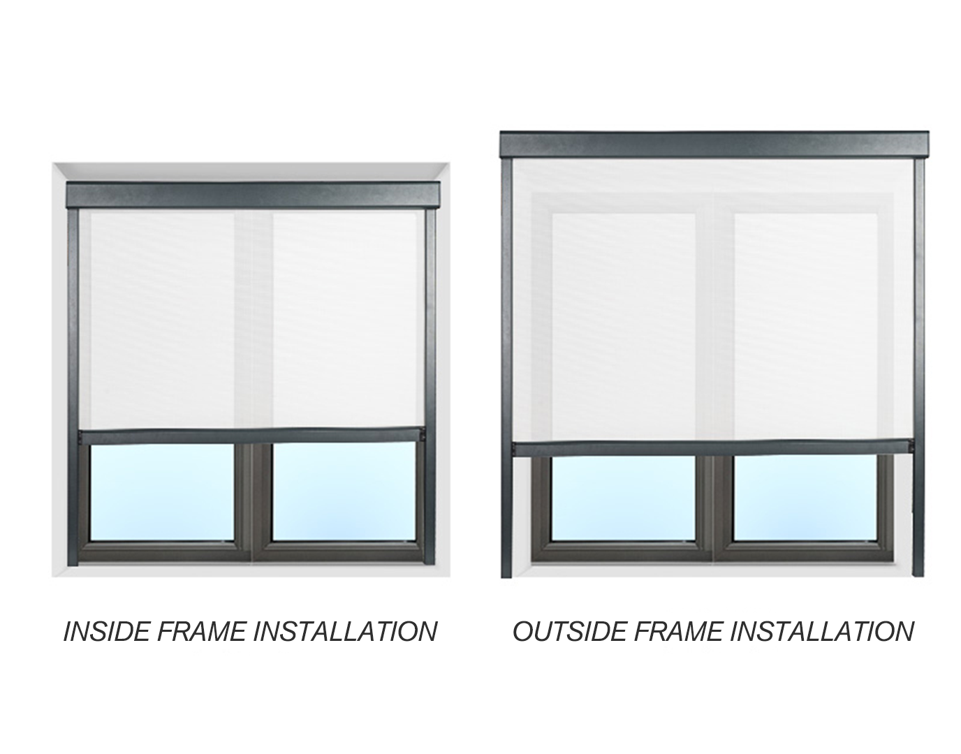 VIVIDSTORM DuraPlus Weatherproof Motorized Outdoor Projector Screen