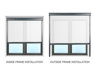 VIVIDSTORM DuraPlus Weatherproof Motorized Outdoor Projector Screen