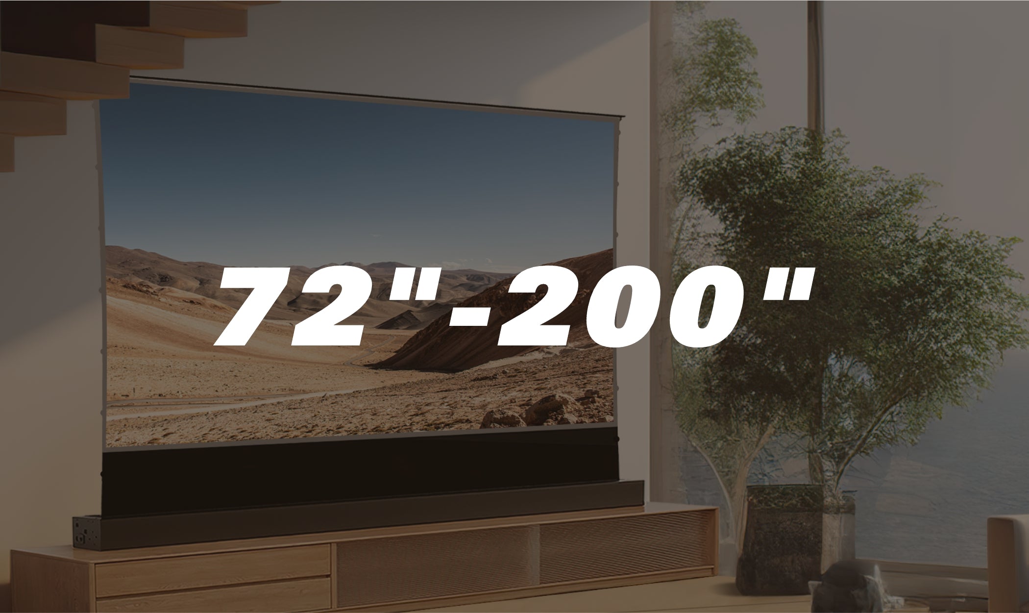 XGIMI AURA- 4K 超短焦点プロジェクター 2400 ANSI lumens【VIVIDSTORM