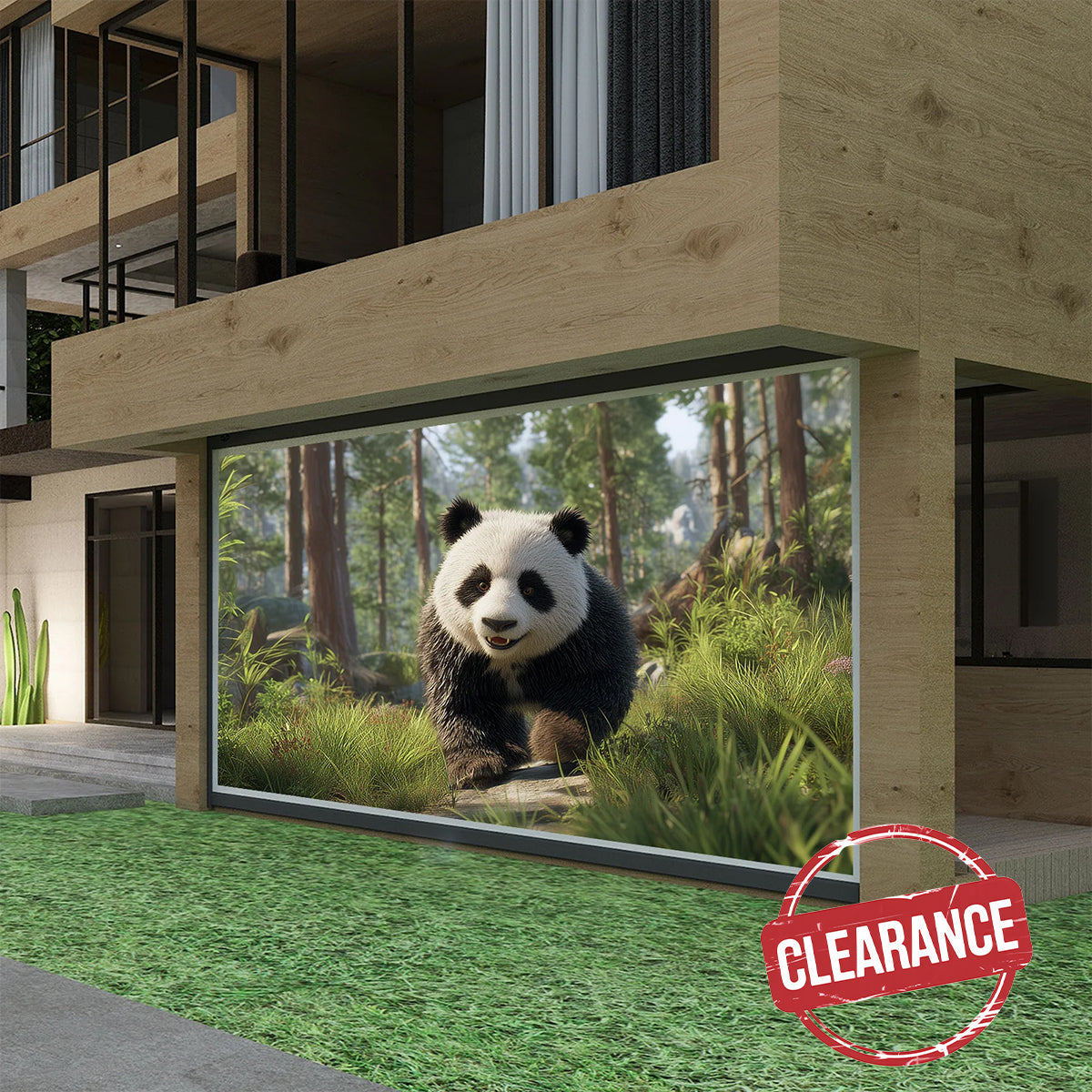 In Stock & EU Plug-VIVIDSTORM DuraPlus Weatherproof Motorized Outdoor Projector Screen
