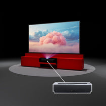 Newest VIVIDSTORM Bundle-Projector&Screen&Fully Concealed Motorised Laser TV Cabinet Paris - VIVIDSTORM