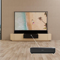 VIVIDSTORM Bundle-Projector&Screen&Motorised Laser TV Cabinet Florence - VIVIDSTORM