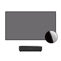 BUNDLE Hisense PL1 Projector& VIVIDSTORM CineVision Pro Fixed Frame UST ALR Projector Screen - VIVIDSTORM