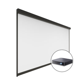 Bundle Dangbei Mars Pro / Dangbei Atom Projector & VIVIDSTORM DuraPlus Weatherproof Motorized Outdoor Projector Screen