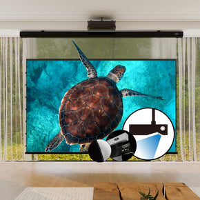 Écran de projection motorisé VIVIDSTORM PRO PA Slimline UST ALR 