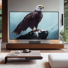 BUNDLE Formovie Theater Premium Laser 4K TV Ultra Short Throw Projector & VIVIDSTORM CineVision Pro Fixed Frame Fresnel UST ALR Projector Screen - VIVIDSTORM