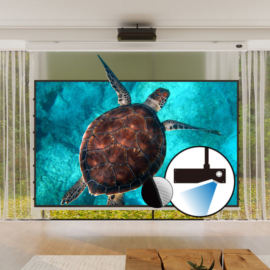 Écran de projection motorisé UST ALR VIVIDSTORM PRO A Slimline 