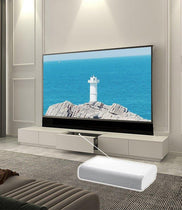 VIVIDSTORM Bundle - Projector&Screen&Motorised Laser TV Cabinet Monte Carlo - VIVIDSTORM