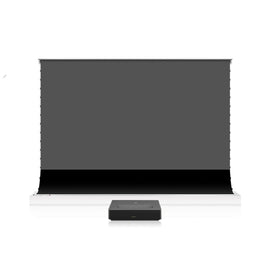 Bundle Formovie 4K Max ultra short throw laser projector and S PRO Electric Tension Floor Screen UST Ambient Light Rejecting Material - VIVIDSTORM