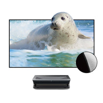 BUNDLE AWOL VISION NEWEST VERSION LTV-3500 Pro/3000 Pro /2500 4K Triple Ultra Short Throw Laser Projector & VIVIDSTORM 100-120inch CineVision Pro Fixed Frame Fresnel UST ALR Projector Screen - VIVIDSTORM