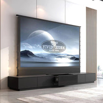 VIVIDSTORM Bundle-Projector&Screen&Motorised Laser TV Cabinet Monte Carlo - VIVIDSTORM