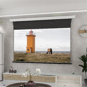 VIVIDSTORM PRO P Slimline Motorized Tension UST ALR Projector screen - VIVIDSTORM