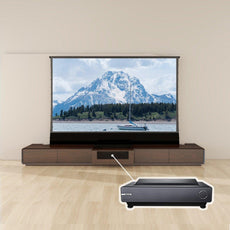 VIVIDSTORM Bundle-Projector&Screen&Motorised Laser TV Cabinet Copenhagen - VIVIDSTORM