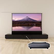 VIVIDSTORM Bundle-Projector&Screen&Motorised Laser TV Cabinet Copenhagen - VIVIDSTORM