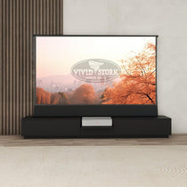 VIVIDSTORM Bundle-Projector&Screen&Motorised Laser TV Cabinet Berlin -Leica Cine 1 Edition - VIVIDSTORM