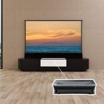 VIVIDSTORM Bundle-Projector&Screen&Motorised Laser TV Cabinet Florence - VIVIDSTORM