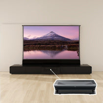 VIVIDSTORM Bundle-Projector&Screen&Motorised Laser TV Cabinet Copenhagen - VIVIDSTORM