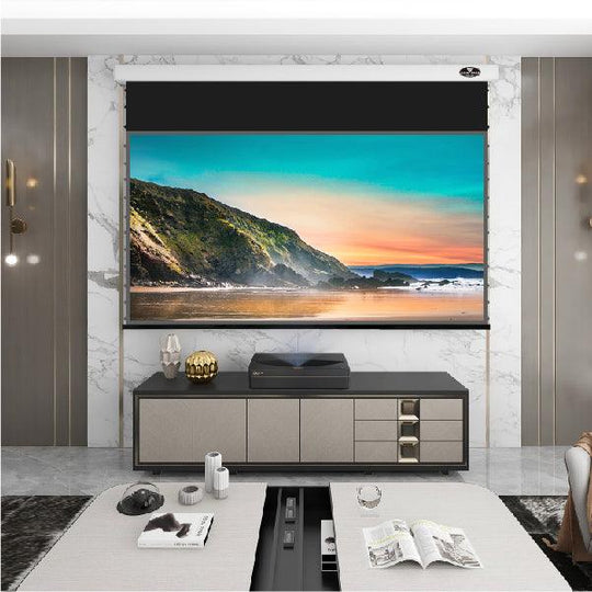 VIVIDSTORM PRO P Slimline Motorized Tension UST ALR Projector screen - VIVIDSTORM
