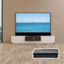 VIVIDSTORM Bundle-Projector&Screen&Motorised Laser TV Cabinet Florence - VIVIDSTORM