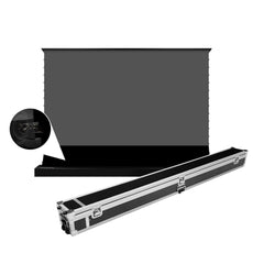 BUNDLE VIVIDSTORM S PRO / S PRO P Motorized Tension Floor Rising UST ALR Projector Screen & Heavy Duty Aluminium Travelling Case - VIVIDSTORM