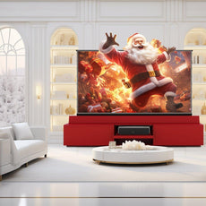 Newest VIVIDSTORM Bundle-Projector&Screen&Fully Concealed Motorised Laser TV Cabinet Paris - VIVIDSTORM