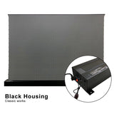 VIVID STORM SINCE 2004 Projection screen 72 / Black S ALR P Electric Tension Floor Screen With Obsidian Long Throw Ambient Light Rejecting 【For Normal Projector】（Sound Perforated Acoustic Transparent）