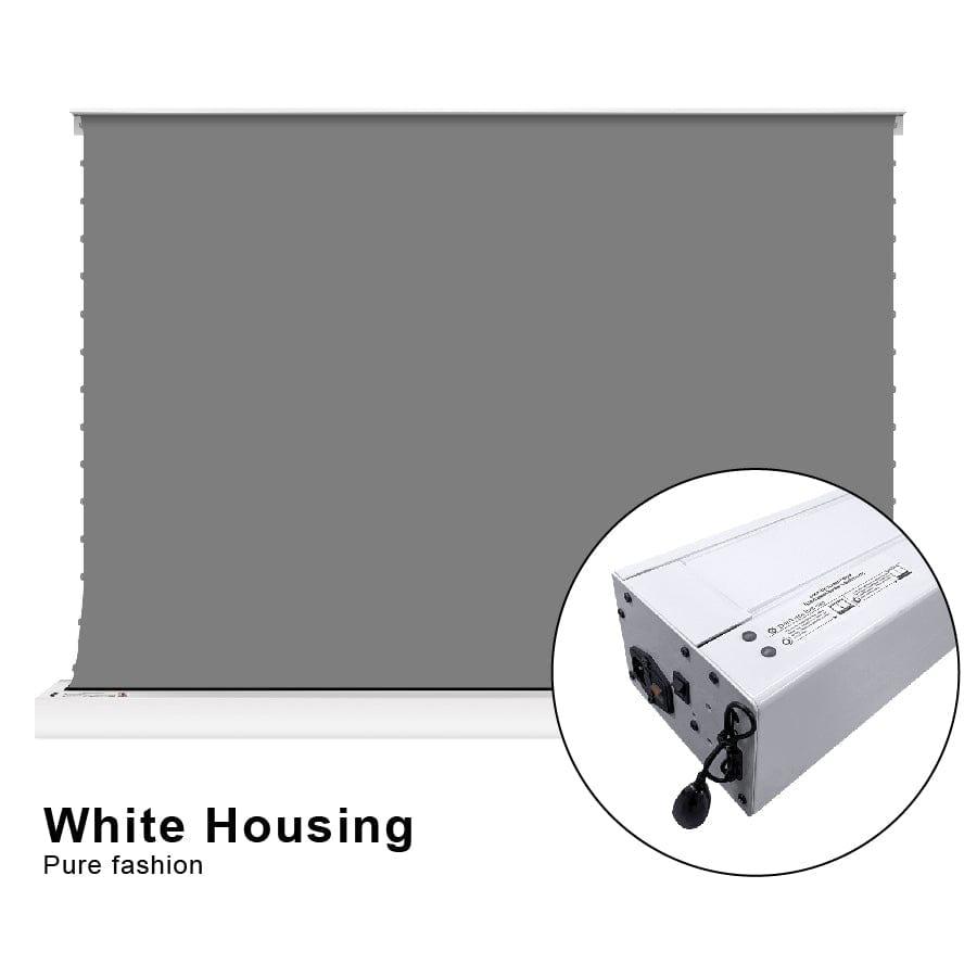 VIVID STORM SINCE 2004 Projection screen 72inch / White / 3D Obsidian Long Focus ALR S ALR-3D Electric Tension Floor Screen With 3D Obsidian Long Throw Ambient Light Rejecting 【For Normal Projector】