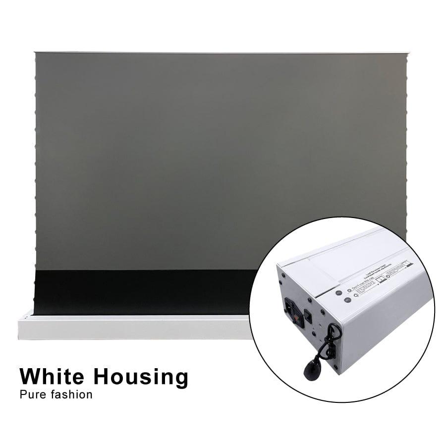VIVID STORM SINCE 2004 Projection screen 72inch / White S PRO Electric Tension Floor Screen Ultra Short Throw Ambient Light Rejecting For 【UST Laser Projector】