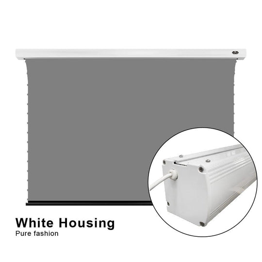 VIVIDSTORM 3D ALR Slimline Motorized Tension 3D(high gain) Obsidian Long Throw ALR Projector screen - VIVIDSTORM