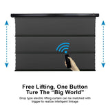 VIVID STORM SINCE 2004 Projection screen ALR P Slimline Tension Screen With Obsidian Long Throw Ambient Light Rejecting【For Normal Projector】（Sound Perforated Acoustic Transparent）