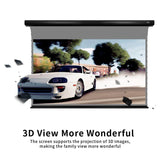 VIVID STORM SINCE 2004 Projection screen ALR Slimline Tension Screen With Obsidian Long Throw Ambient Light Rejecting【For Normal Projector】