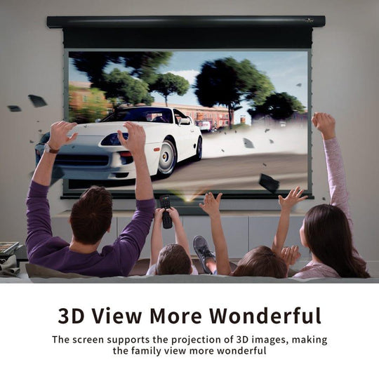 VIVIDSTORM PRO P Slimline Motorized Tension UST ALR Projector screen - VIVIDSTORM